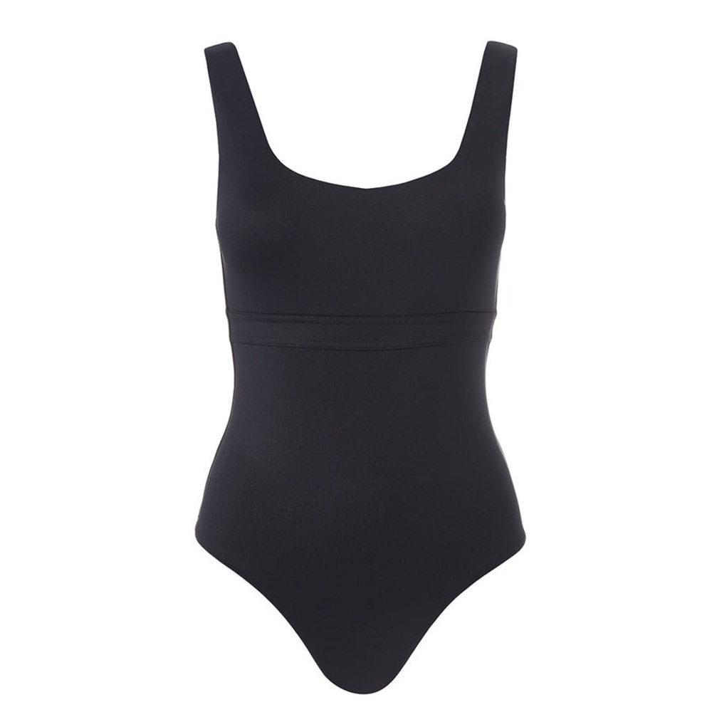MELISSA ODABASH KOS BLACK SWIMSUIT, SIZE 4US, $265 - Picture 5 of 12